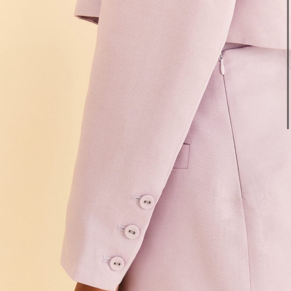 Farm Rio Lilac Cut Out Blazer - Picture 5 of 9